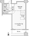 レジディア西麻布5階27.0万円