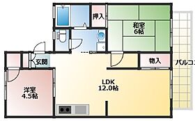 舟戸ハイツ 南棟  ｜ 奈良県北葛城郡王寺町舟戸2丁目（賃貸アパート2LDK・2階・48.00㎡） その2