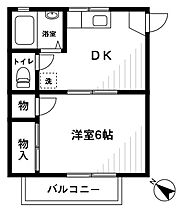 多摩川ガーデンハイツ 202 ｜ 東京都調布市多摩川３丁目51-12（賃貸アパート1K・2階・22.50㎡） その2