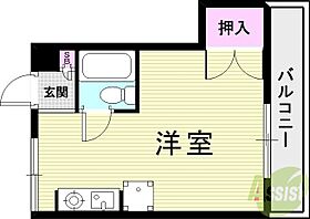 ヒルズ武庫之荘  ｜ 兵庫県尼崎市武庫之荘1丁目25-8（賃貸マンション1R・3階・17.00㎡） その2