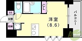 アーデン塚口  ｜ 兵庫県尼崎市南塚口町1丁目7-25（賃貸マンション1R・8階・23.21㎡） その2