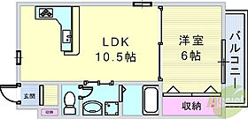 パラツィーナエスタ仁川  ｜ 兵庫県西宮市段上町5丁目（賃貸マンション1LDK・1階・39.16㎡） その2