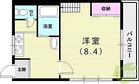 サウンドグレース　パート3  ｜ 兵庫県尼崎市南塚口町4丁目1-30（賃貸マンション1K・2階・25.00㎡） その2