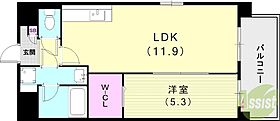 マメゾン金楽寺  ｜ 兵庫県尼崎市金楽寺町2丁目7-14（賃貸マンション1LDK・2階・40.23㎡） その2