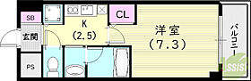 ラフォルテ南塚口  ｜ 兵庫県尼崎市南塚口町3丁目（賃貸マンション1K・1階・24.37㎡） その2