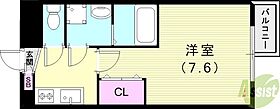 シエテ杭瀬南  ｜ 兵庫県尼崎市杭瀬南新町4丁目9-33（賃貸マンション1K・2階・24.00㎡） その2