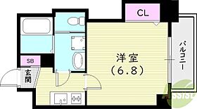 Luxe尼崎WEST  ｜ 兵庫県尼崎市神田北通6丁目177（賃貸マンション1K・6階・22.96㎡） その2