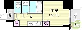 フォーリアライズ昭和南通I  ｜ 兵庫県尼崎市昭和南通5丁目92-1（賃貸マンション1K・13階・21.30㎡） その2