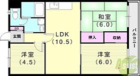 シティハイツ七松  ｜ 兵庫県尼崎市南七松町1丁目3-1（賃貸マンション3LDK・3階・60.50㎡） その2