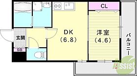 TYハイツ  ｜ 兵庫県尼崎市東難波町5丁目9-22-2（賃貸マンション1DK・2階・30.13㎡） その2