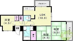 ソレイユ武庫川  ｜ 兵庫県尼崎市西昆陽2丁目22-1（賃貸マンション3LDK・5階・59.10㎡） その2