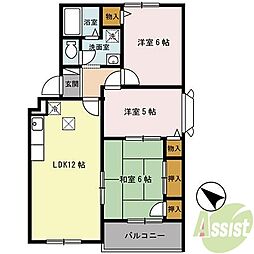 ファミール池尻 1階/-