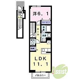 デフィ昆陽 2階