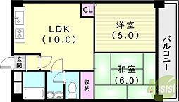 クレール武庫之荘 4階/-