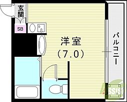 さとみハイツ 2階/-