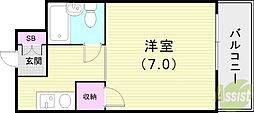 エクセレント南野 3階/-