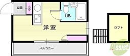 サンパレス東園田II 3階/-