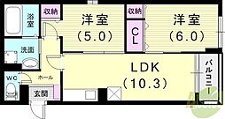 ヒカルサ西宮浜甲子園サウス 2階/-