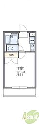 レオパレスサンブライト 1階/-