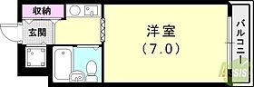 ジョイフル塚口  ｜ 兵庫県尼崎市南塚口町2丁目37-6（賃貸マンション1K・3階・18.90㎡） その2