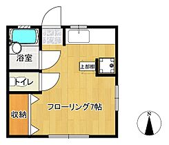 ペナングハウス 3 ｜ 神奈川県秦野市南矢名４丁目7-7（賃貸アパート1R・1階・22.00㎡） その2