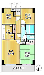 BlueShore湘南NEO 3LDKの間取図画像