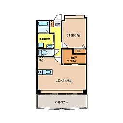 間取図画像 1SLDK