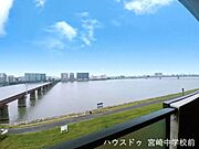ベランダからの眺望