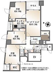 間取図画像 3LDK