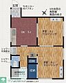 三原マンション3階9.5万円