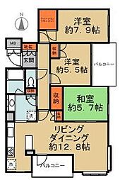 間取図画像 3LDK