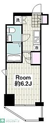 グランリーヴェル横濱プルミエ 1Kの間取図画像