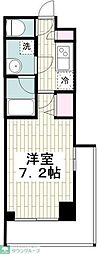 ガーラ・プレシャス横浜西谷 1Kの間取図画像