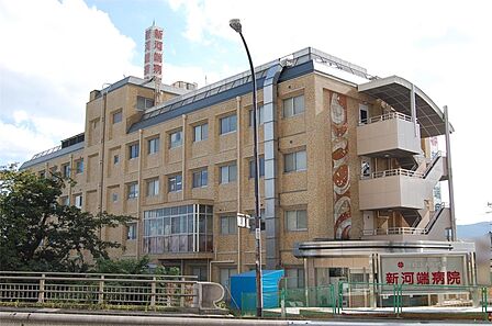 新河端病院(648m)
