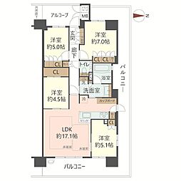 間取図画像 4LDK