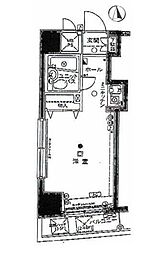 イーグル東神奈川 ワンルームの間取図画像