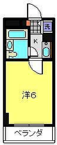 ドミトリーゴコー 303｜神奈川県横浜市神奈川区白幡向町(賃貸マンション1K・3階・17.10㎡)の写真 その2