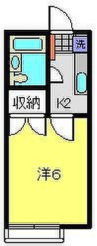 曽我マンション 203｜神奈川県横浜市西区浅間台(賃貸マンション1K・2階・18.63㎡)の写真 その2
