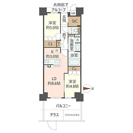 1SLDK 間取り