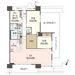 間取図画像 2SLDK