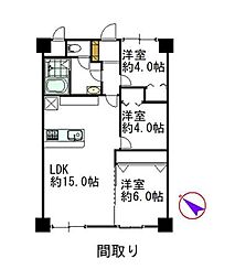 間取図画像 3LDK