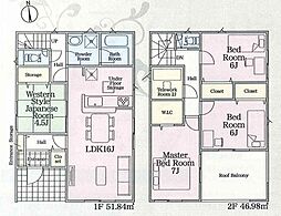 富士宮市光町第2　新築戸建て　2号棟