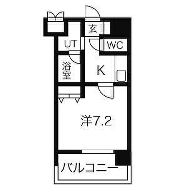 アーデン上社 508｜愛知県名古屋市名東区社口２丁目(賃貸マンション1K・5階・24.82㎡)の写真 その2