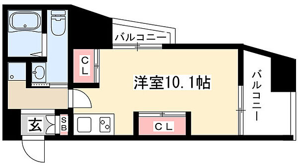 ライブコート千種 604｜愛知県名古屋市千種区内山３丁目(賃貸マンション1R・6階・28.76㎡)の写真 その2