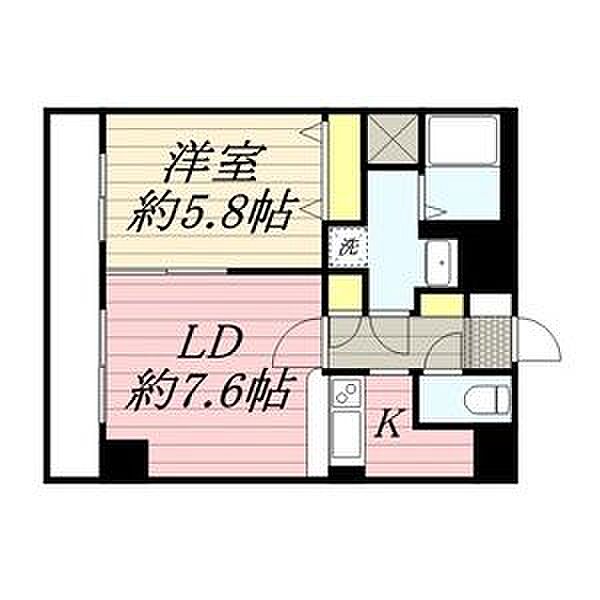 エスポアール千種 0204｜愛知県名古屋市千種区今池１丁目(賃貸マンション1DK・2階・40.20㎡)の写真 その2