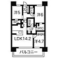 クリオ金山ブライトマークス5階20.0万円