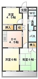 エスポアロイヤル 3Kの間取図画像