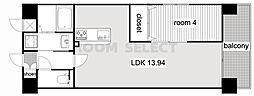 Primal千種luno 1LDKの間取図画像