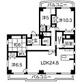 万宝マンション8階26.0万円
