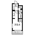マリアロッソ天神山1階5.1万円